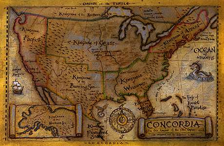 Changeling Map of America